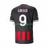 Camisola AC Milan Olivier Giroud 9 Homem Equipamento Primeiro 2022-2023 Manga Curta
